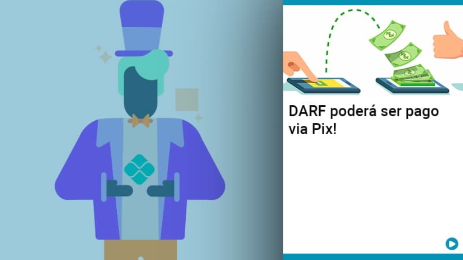 DARF poderá ser pago via Pix