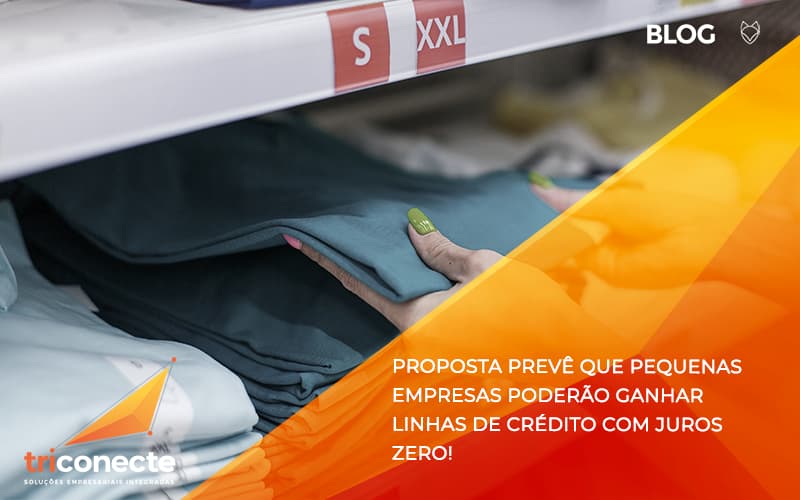 Proposta prevê que pequenas empresas poderão ganhar linhas de crédito com juros zero! - Triconecte